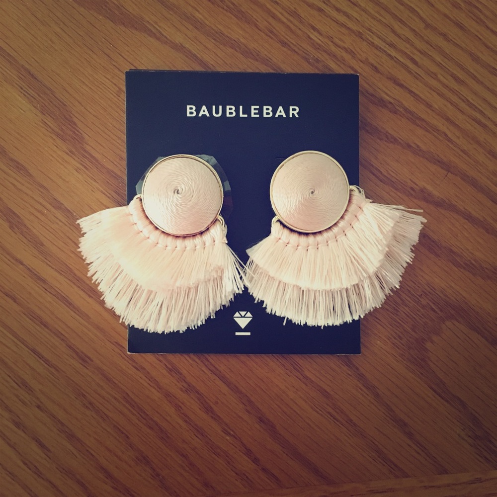 Bauble Bar statement earrings! Never worn!